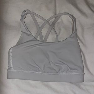 Lululemon White Sports Bra